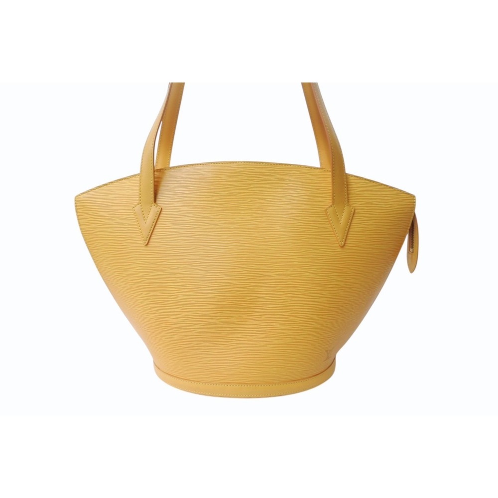 Louis Vuitton Leather Epi Yellow Saint Jacques Handbag